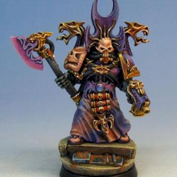 Chaos Space Marine  Sorcerer by Celthulhu