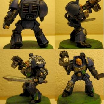 Space Marine Terminator Sergeant by Tuggy