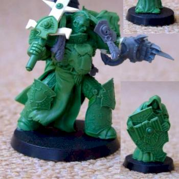 Another picture of Dark angels terminator lord/hero + 2 servants by jbmaster007