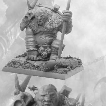 OGRE KINGDOMS HUNTER / Pathfinder Sculpted by Koshal