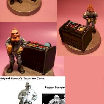 Heresy's Inspector Jones converted to a Star Trek Tellarite by Byteknight