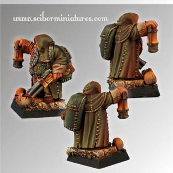 Dwarf Miner Scibor Monstrous Miniatures by Scibor