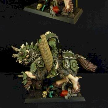 Grombus, Chaos Knight of Nurgle by Rogan