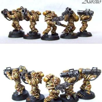 space marines by aurelio