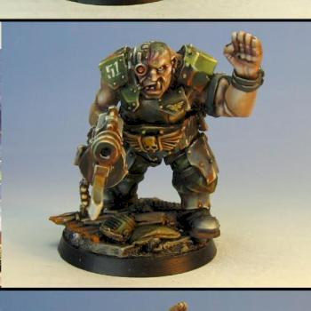 Warhammer 40k Imperial Guard Ogryn by Wappellious
