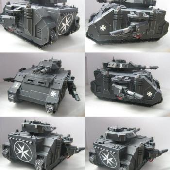 Black Templars Predator Annihilator by matrim