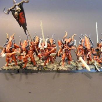 Bloodletters of Khorne by Eledamris