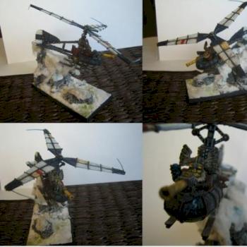 Dwarf gyrocopter by o0D1G1TALPUNK0o