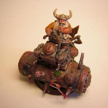 BLOOD BOWL BLOODBOWL roulemort deathroller converted by tyyler