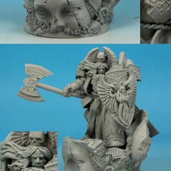 28mm / 30mm SF Knight conversion / sculpture by Scibor