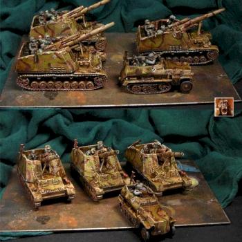 Hummels and Hkfz - Flames of War by jarhead
