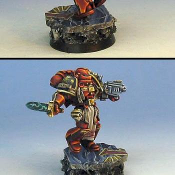 Warhammer 40k Grey Knight Justicar by Wappellious