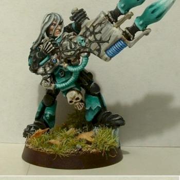 Eldar Dark Reaper Exarch by Nebulus