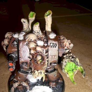 Nurgle Dreadnought conversion by krazynadechukr