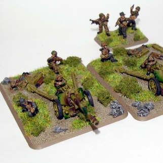 SS Panzergrenadier 7.5cm PaK guns. by E616