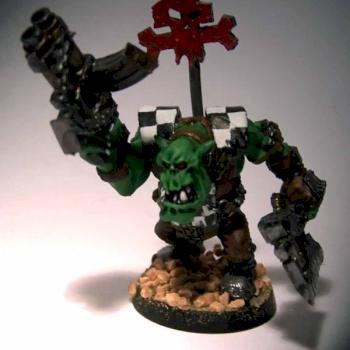 40k Ork Boss by Fengar