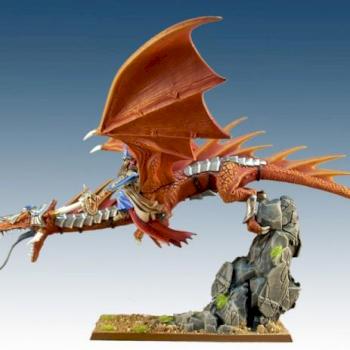 High Elves Dragon Mage by darkstudios