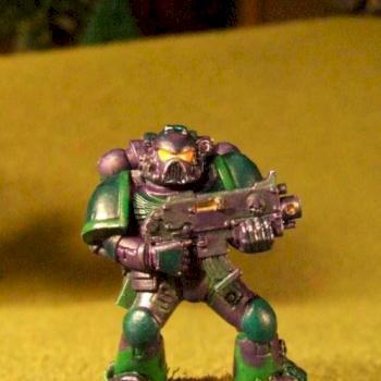 Space Marine Contest Entry B by OhSoLame