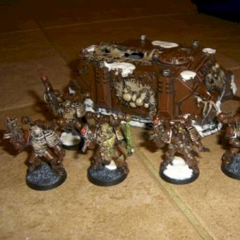 Troop unit 1 ..... Nurgle army by krazynadechukr