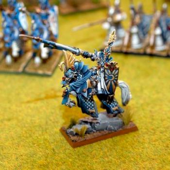 My High Elves Army: Prince on Steed by gishikawa