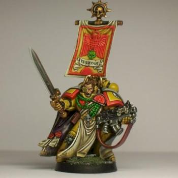 Black Reach Captain - Imperial Fist by Drago Hroth