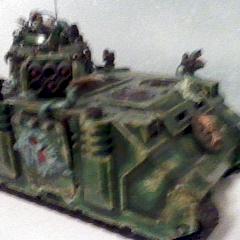 nurgle rhino by diablarist