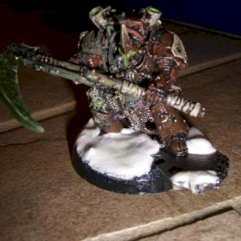 Nurgle leader Typhus by krazynadechukr
