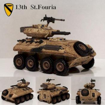 Imperial Guard Wendigo IFV by unruler