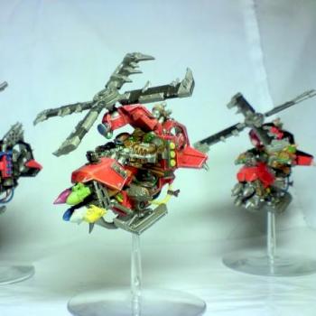 Flight of Orcs by groffus