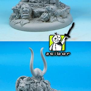 Dwarf Lord 54mm scale Converted by Scibor