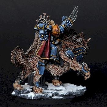 Space Wolves Canis Wolfborn on Thunderwolf by BloodyBeast.com