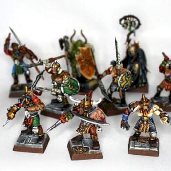Mordheim Pit Fighter Warband w/Hired Swords by Spartan