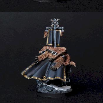 Space Wolves Lord with Hammer and Shield by BloodyBeast.com