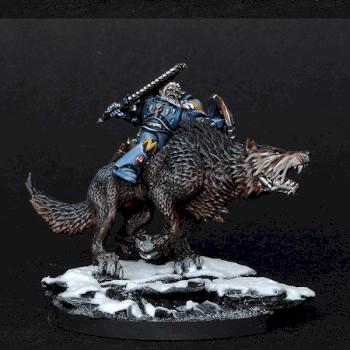 Space Wolves Thunderwolf by BloodyBeast.com