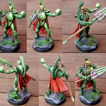 Necronlord with green OSL by KR34TOR