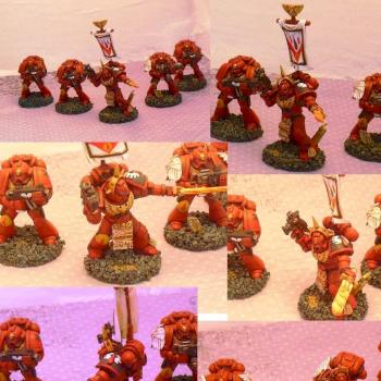 3rd squad of the 5th company 0f the Blood Angels, The Champions of Camino by Flaminsnowman