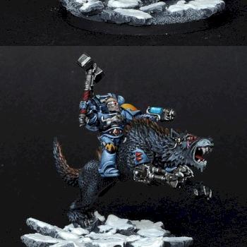 Space Wolves Thunderwolf by BloodyBeast.com