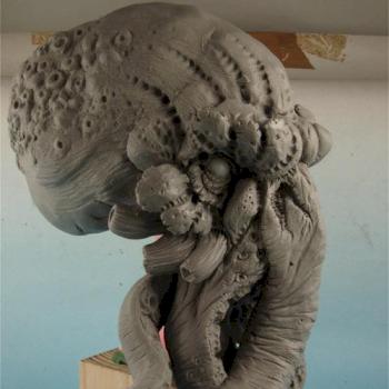 Cthulhu bust - work in progress by Scibor