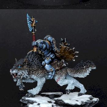 Space Wolves Thunderwolf Lord by BloodyBeast.com