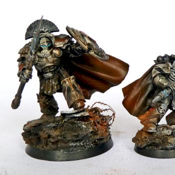 Asterion Moloc and Ivanus Enkomi of the Minotaurs by ThirdEyeNuke