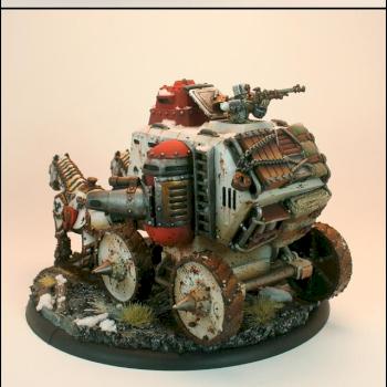 Khador Gun Carriage by ForestZ