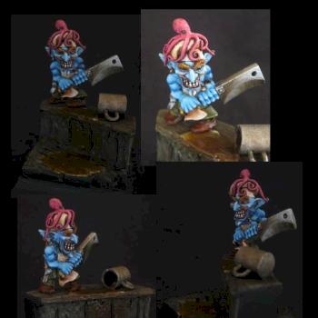 Mad Smurf by bradipo