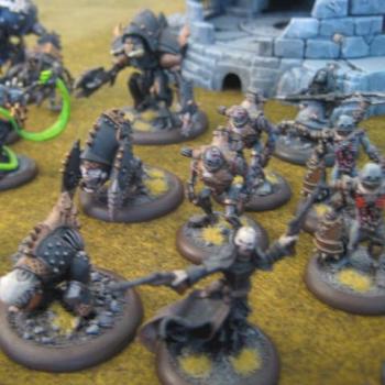 Painted Cryx Army by Xenocidal Maniac