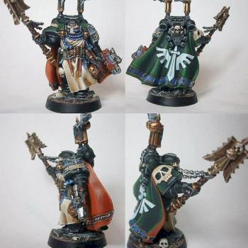Dark Angels Interrogator Chaplain. by scablifter