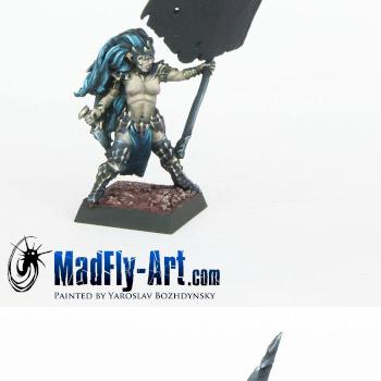 Elfin Flag Bearer by MadFlyArtStudio