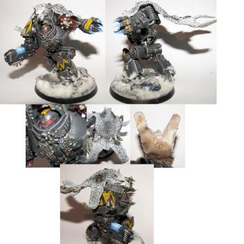 Bjorn - Space wolf Contemptor. by Argyle