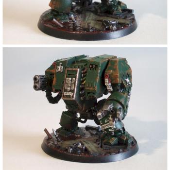 Dark Angels Dreadnought by bigred1