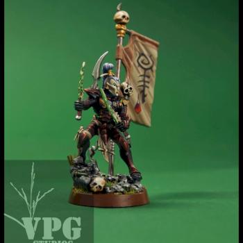 Dark Eldar Archon (Kabal of the Obsidian Rose) by VPG Studios