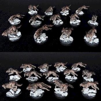 Space Wolves Fenrisian Wolf Pack by BloodyBeast.com