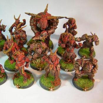 Blood bowl bloodbowl chaos converted team  x 15 by tyyler